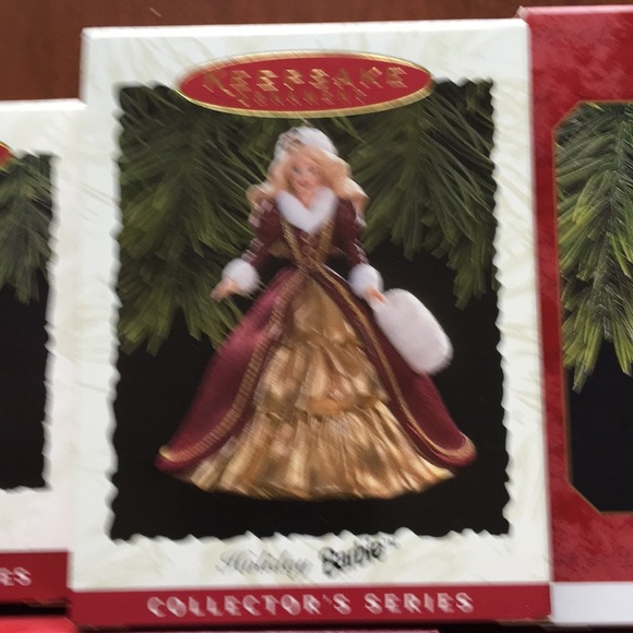 Lot of Hallmark Barbie Keepsake Ornaments - Picture 4 of 13